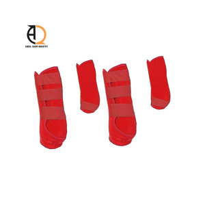 Botas de Neopreno para Caballos con Protección Ajustable para las Patas, Botas de Protección para Saltos - Product Image 5