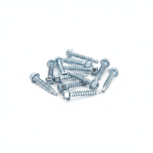Tornillos de Acero al Carbono con Cabeza Hexagonal Modelo PDC 14, Galvanizados en Zinc, Rosca Gruesa, Clase 4.8 y 6.8, Fijaciones de 6.8 Pulgadas - Product Image 3