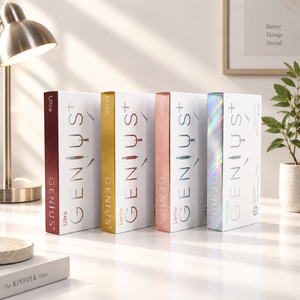 เซรั่มไฮยาลูรอนิก แอซิด GENIUS+ Smooth ขนาด 1 มล. บรรจุกล่อง ช่วยลดเลือนริ้วรอย ฟื้นฟูผิวกระจ่างใส บำรุงผิวหน้า ริมฝีปาก และรอบดวงตา ใช้ได้ทั้งชายและหญิง สำหรับใช้ที่บ้าน อายุการเก็บรักษา 3 ปี - Product Image 4