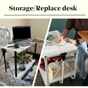 Carrito de comida plegable de muestra gratis con ruedas, tubo ovalado de soldadura para hoteles y restaurantes - Product Image 6