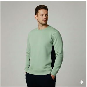 Producto de Alta Demanda, Sudadera Moderna para Hombre, Sudadera Básica de Algodón Mezclado, Peso Medio, Talla OEM - Product Image 6