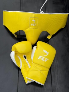 ถุงมือ MMA และอุปกรณ์ป้องกันอวัยวะเพศชายแบบมีเชือกผูก ระบายอากาศได้ดี สำหรับฝึกซ้อม - Product Image 1