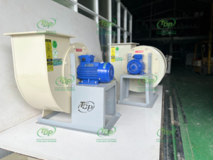 Corrosion Resistant PP Exhaust Fan 0.75kW Industrial Air <b>Blower</b> - Product Image 4