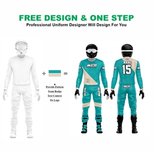 Traje de Motociclismo MTB AVT de Lujo para Hombre y Mujer, con Estampado por Sublimación, Diseño Elegante, Serigrafía de Silicona, Traje de Carreras MX - Product Image 2