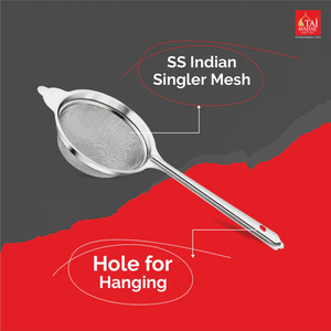 Passoires à thé et à café SS Acord Bobby à mailles fines, avec long manche et boucle de suspension – Meilleures ventes - Product Image 6