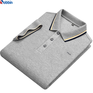 Nouvelle Collection Chemises d'été décontractées pour hommes, respirantes, tricotées, brodées, à manches courtes, motif uni, prix raisonnable - Product Image 5