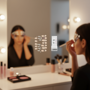 Adesivi Glitterati per Viso ILAN Decorazioni per Occhi 32635 - Product Image 2