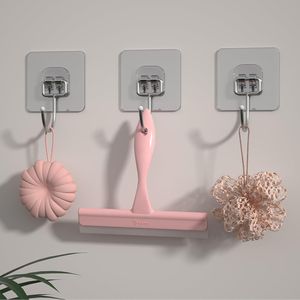 Raschietto doccia in silicone di piccole dimensioni, detergente senza aloni per specchi e piastrelle del bagno, raschietto per vetri e finestrini auto - Product Image 2