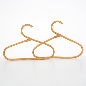 Encantadores perchas de ratán para niños, hechas a mano, perchas para ropa infantil, decoración para habitación de bebé, solución de almacenamiento. - Product Image 3