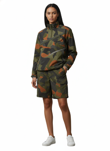 Conjunto de Chaqueta Cortavientos Ligera de Nailon Impermeable con Contraste de Color Personalizado, Conjunto de Dos Piezas de Alta Calidad en Venta - Product Image 5