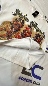 Camiseta de la mejor calidad con estampado DTG para hombre, talla grande, de algodón 100% grueso, corte holgado, estilo streetwear. - Product Image 6