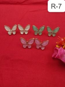 Ensemble de bijoux tendance en laiton plaqué or avec pendentif cœur, spécial Saint-Valentin, cadeau de mariage et de fête pour femmes - Product Image 3