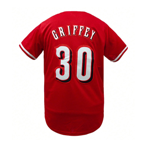 Maillot de baseball personnalisé à boutons, avec logo d'équipe brodé en twill, respirant et à séchage rapide - Product Image 2