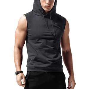 Sudadera con capucha para hombre, de algodón grueso, para entrenamiento físico, culturismo, ropa deportiva informal. - Product Image 1
