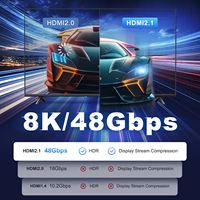 HD 8K 60hz 4K 120Hz 2.1 Vergoldetes HDMI 2.1 8K Kupferkabel Am to Am Unterstützung 3D 48Gbps für Monitore Video draht 1m 2m 3m 5m