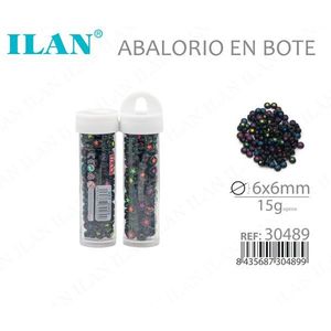 Perline in Barattolo 6x6mm 15g Multicolore per Gioielleria - Product Image 3