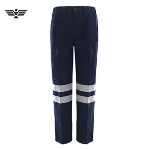 Pantalones de Trabajo de Seguridad Reflectantes de Alta Visibilidad Premium para Hombre, Pantalones de Trabajo Resistentes para la Construcción Industrial - Product Image 3