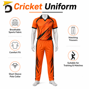 Uniforme de Cricket Moderno DARSA IMPEX con Material de Poliéster de Secado Rápido y Transpirable, Ajuste Cómodo Diseñado para Jugadores Activos - Product Image 6