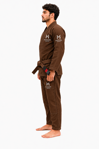 Uniforme de Jiu Jitsu Brasileño al por Mayor, Uniforme BJJ Personalizado, Chaqueta de Algodón de Primera Calidad con Tejido Perlado, Pantalones Ripstop para Competencia de Artes Marciales - Product Image 4