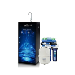 Système de filtration d'eau par osmose inverse 7 étapes 100GPD Wellsys, purificateur d'eau potable alcaline avec minéraux Maifan, vente directe en gros - Product Image 2