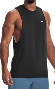 Nuevo 2024 2025 Camiseta Deportiva Transpirable de Secado Rápido de Algodón Tejido para Hombre, Estilo Oversize, de Alta Calidad, Hecha a Medida, Estilo Urbano - Product Image 3
