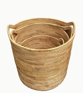 Panier de rangement en rotin écologique, panier de haute qualité, du Vietnam, livraison gratuite - Product Image 4