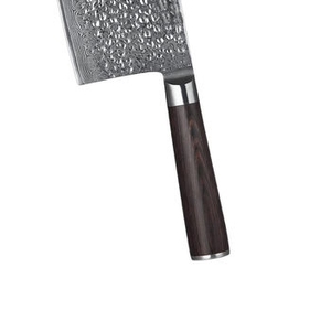 Custom Damascus Chef <b>Kitchen</b> <b>Knife</b> Rose Wood Handle Strong Grip <b>Sharp</b> Cleaver Butcher's Eco-Friendly - Product Image 3