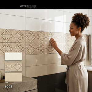 Modern 300x600mm 30x60cm 12x24 Ceramic <b>Wall</b> Tiles Glossy Glaze Easy Clean for Supermarket Interiors Bathroom Floors Porcelain - Product Image 3