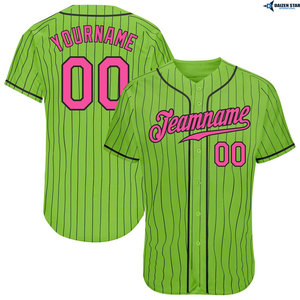Baseball Jersey Custom Name Number Team Uniform Breathable <b>Polyester</b> <b>Shirt</b> - Product Image 4