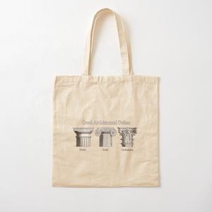 Sac fourre-tout en coton robuste de haute qualité Sac à provisions réutilisable vert écologique - Product Image 5