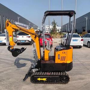 Mini-excavatrice sur chenilles d'occasion pas chère, 1,2 tonne, compacte, multifonctionnelle, portable - Product Image 6