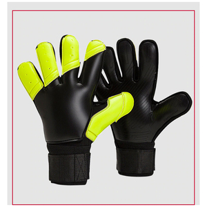Guantes de Portero de Fútbol Profesional Transpirables de Algodón/Poliéster/Spandex con Protección de Dedos Extraíble y Cierre de Gancho y Bucle - Product Image 5