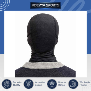 Nouvelle cagoule convertible intégrale respirante en maille poly-spandex entièrement personnalisable et extensible dans les quatre sens, masque facial de vélo, fabriquée en Inde - Product Image 4