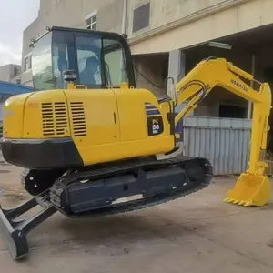 Approved Used Secondhand Machine Komatsu PC56 PC56MR PC56MR-7 Excavator Mini Small Digger for Garden