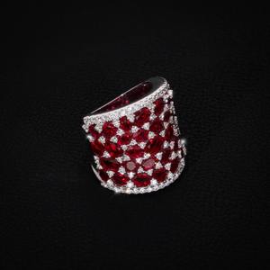 Anillo de Oro Sólido de 14kt con Gema Natural en Forma de Pera, Corte Pera, Clásico para Mujer, Joyas RIZTA, Aniversario - Product Image 2