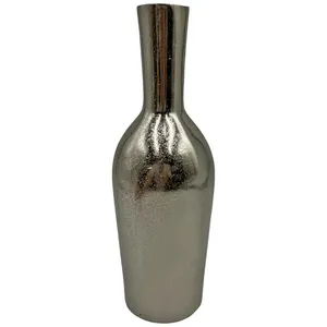 Grand vase à fleurs en métal moderne pour les festivals en plein air, avec des compositions florales éclatantes pour les rassemblements d'automne, durable - Product Image 5