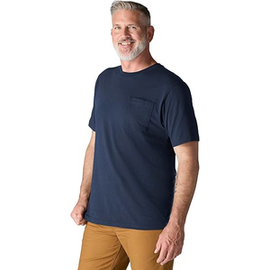 Wholesale Organic Cotton Plain T <b>Shirt</b> Men 200GSM Blank Tee Custom Drop Ship Eco - Product Image 4