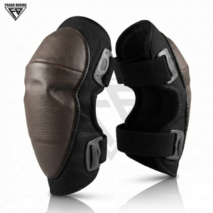Diseño Ligero, Duradero, Buen Proveedor, Hecho a Mano, Antideslizante, Transpirable, Cuero Sintético, Almohadillas Ajustables para Codos - Product Image 4