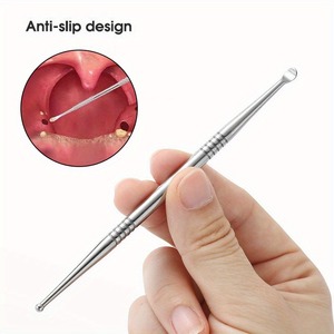 Tonsil Stone Removal <b>Tool</b> and Ear Wax Cleaner Kit Double Ended Oral Care Pick for <b>Safe</b> Throat Cleaning and Personal Hygiene Use - Product Image 4