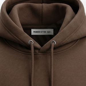 Hoodie surdimensionné élégant pour homme, design vintage délavé avec poche avant, confortable, personnalisable pour l'hiver. - Product Image 4