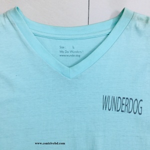 Comber hommes grande taille 100% coton tricoté T-Shirt moyen Gsm col rond avant respirant Pigment impression à manches courtes lâche - Product Image 3