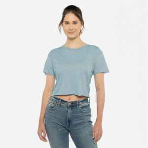 T-shirt court décontracté pour femmes, léger et confortable, vêtements de mode d'été - Product Image 2