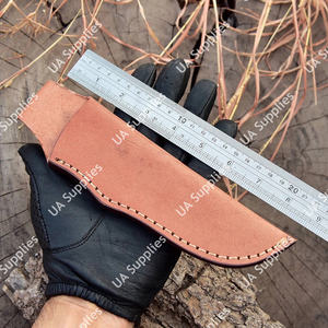 ปลอกมีดหนังแท้เย็บมือคุณภาพพรีเมียมจากโรงงาน ผลิตด้วยมือ หนังวัวแท้ สำหรับล่าสัตว์ ใช้ในยุทธวิธี EDC ขายส่ง - Product Image 4