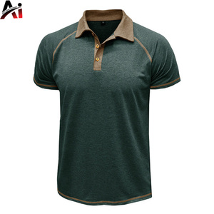 เสื้อโปโลผู้ชายลำลอง ขายดี ดีไซน์ใหม่ รับทำโลโก้ สีพื้น ผ้าฝ้ายระบายอากาศ ไซส์ใหญ่ แฟชั่น - Product Image 2