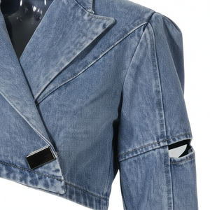 Chaqueta Vaquera para Mujer, Estampada, Personalizada, OEM, al por Mayor - Product Image 5
