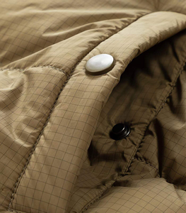 Chaqueta Acolchada Reversible Impermeable Ecológica Personalizada para Hombre, Estilo Casual Vintage con Cierre de Cremallera y Grosor Estándar - Product Image 5