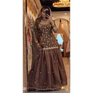 Robes de soirée de créateur, magnifiques lehenga avec dupatta - Product Image 2