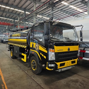 Camion-citerne <span class=keywords><strong>mobile</strong></span> HOWO 5m³ 8m³ 10m³ pour le transport d'essence et de diesel, LHD RHD - Product Image 3