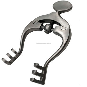 Retractor de Neurocirugía Manual con Múltiples Ganchos, Distractor de Punta Roma, Instrumento Quirúrgico de Acero Inoxidable para Cirugía de Columna y Neurocirugía - Product Image 6