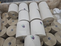 Máquina Rebobinadora de Papel Higiénico Jumbo Totalmente Automática con Caja de Engranajes de Doble Película a Color y Motor de Alta Velocidad para Producción a Gran Escala